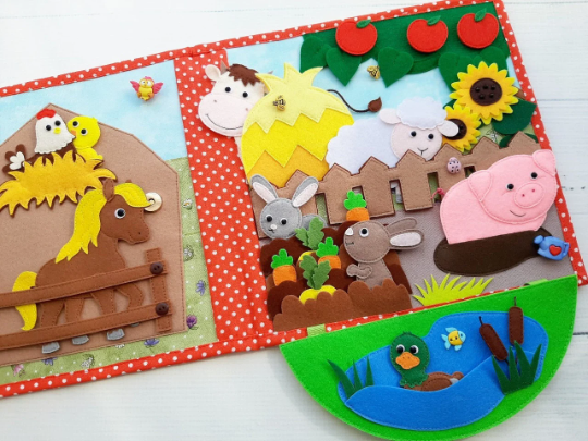 Quiet Books for Babies: A Safe and Fun Learning Tool